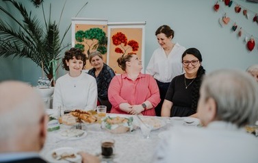 Śniadanie Wielkanocne Dzienny Dom Seniora+ w Osieku gm. Kostomłoty 02.04.2026