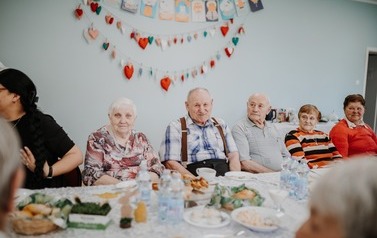 Śniadanie Wielkanocne Dzienny Dom Seniora+ w Osieku gm. Kostomłoty 02.04.2026