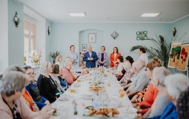 Śniadanie Wielkanocne Dzienny Dom Seniora+ w Osieku gm. Kostomłoty 02.04.2026