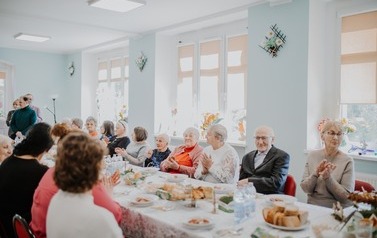 Śniadanie Wielkanocne Dzienny Dom Seniora+ w Osieku, gm. Kostomłoty 02.04.2026