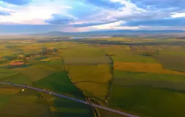 AUTOR-M. Jakubowski - Kostomłoty z lotu ptaka, 2021 r.