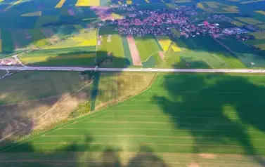 ZDJECIE Z LOTU PTAKA. Podsterfa LEGNICKIEJ SPECJALNEJ STREFY EKONOMICZNEJ Kostomłoty.