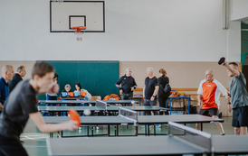 Turniej tenisa stołowego o puchar Wójta gminy Kostomłoty-14