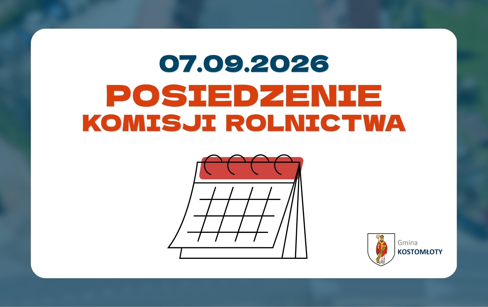 Posiedzenie Komisji Rolnictwa- Gmina Kostomłoty