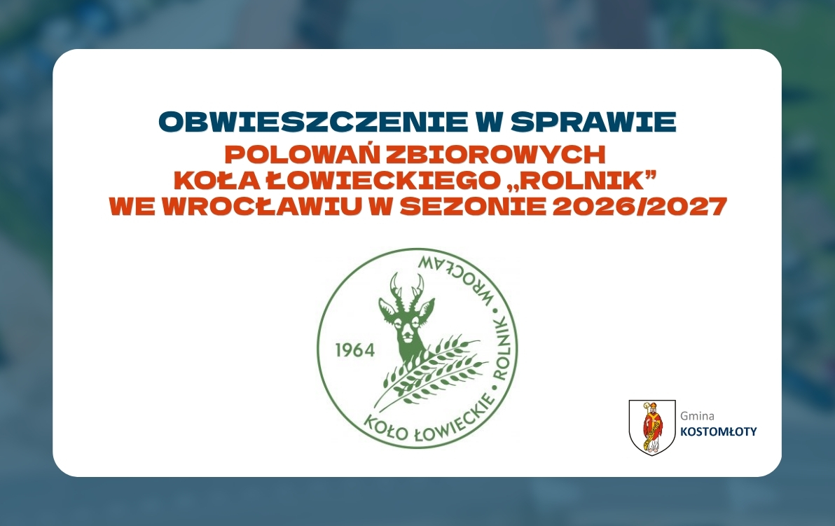 Polowania zbiorowe &ndash; sezon łowiecki 2026/2027