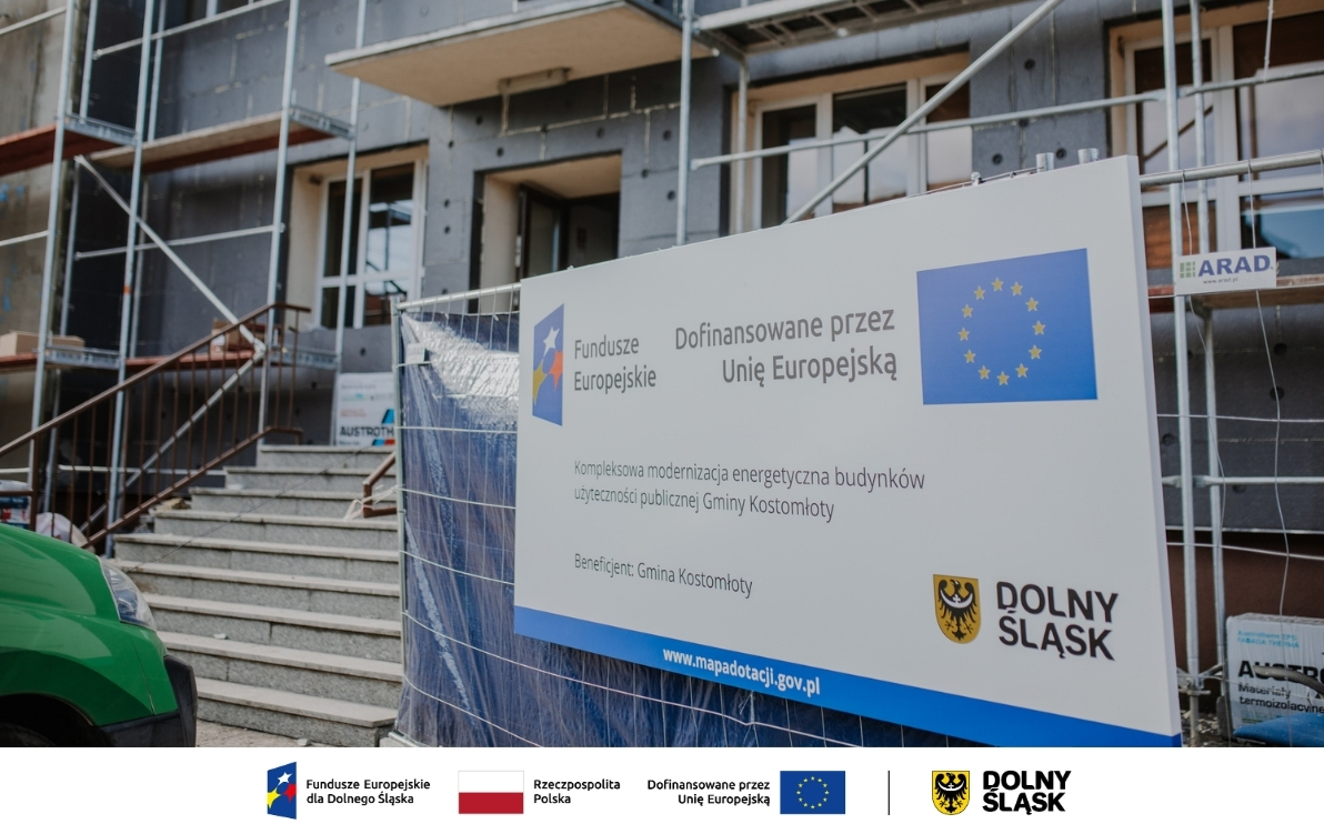 Gminny Ośrodek Kultury w&nbsp;Kostomłotach w&nbsp;trakcie remontu