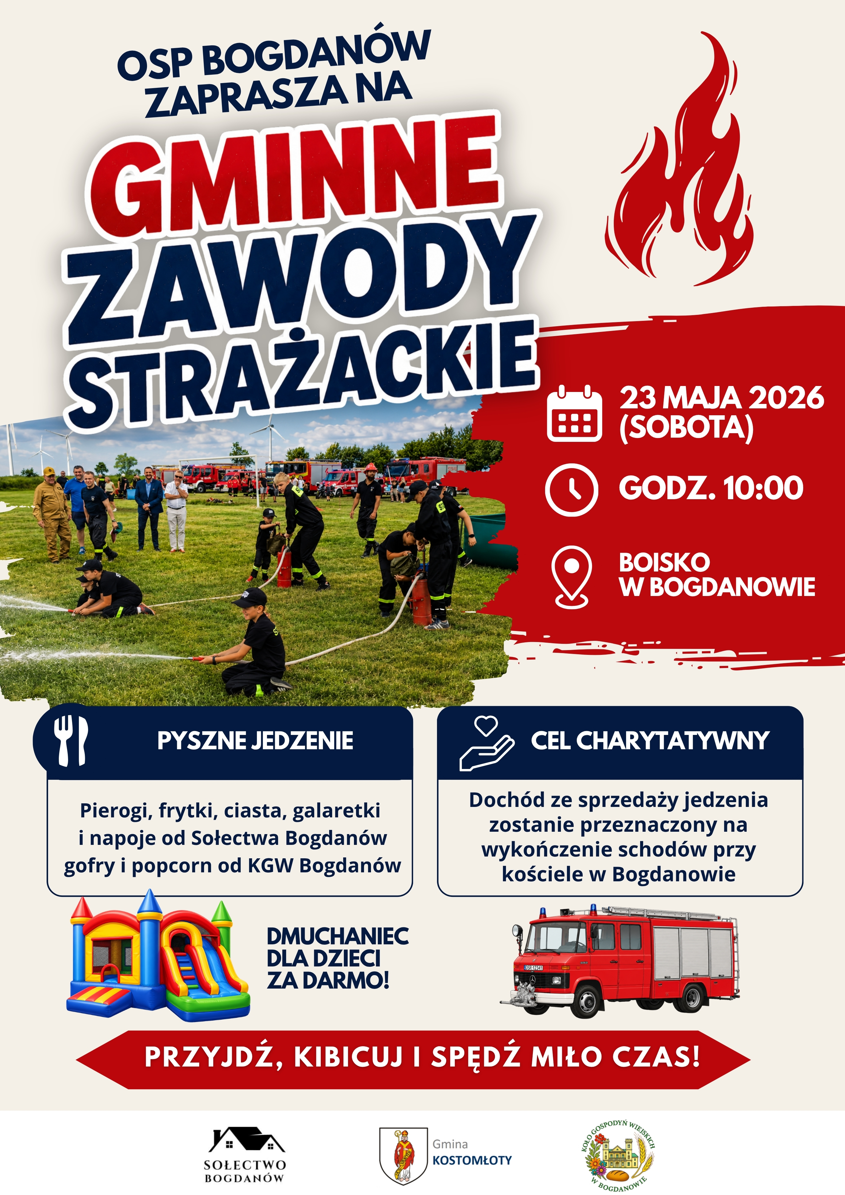 Gminne Zawody Strażackie w&nbsp;Bogdanowie, Gmina Kostomłoty