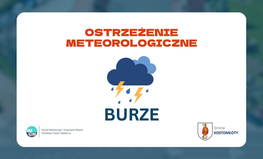 OSTRZEŻENIE METEOROLOGICZNE
