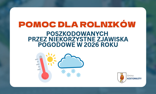 Pomoc dla rolników poszkodowanych przez niekorzystne zjawiska pogodowe w 2026 roku