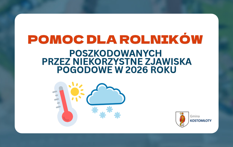 Pomoc finansowa dla rolników poszkodowanych przez pogodę w 2026 roku